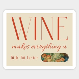 Wine Lover Wine Drinker Magnet